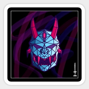 Oni prism Sticker